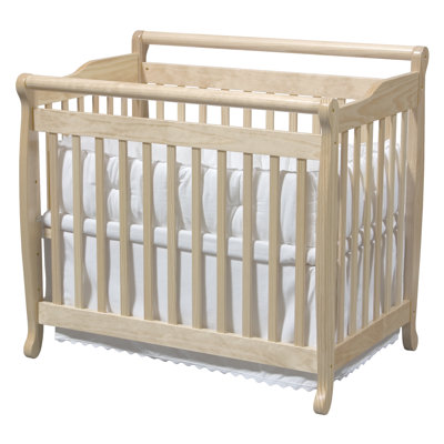 DaVinci Emily Mini 2-in-1 Convertible Crib in Natural