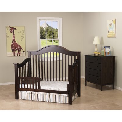 DaVinci Jayden 4-in-1 Convertible Crib Set with Toddler Rail