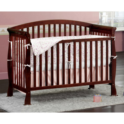 DaVinci Thompson Three Piece Convertible Crib Nursery Set  with Toddler Rail in Coffee