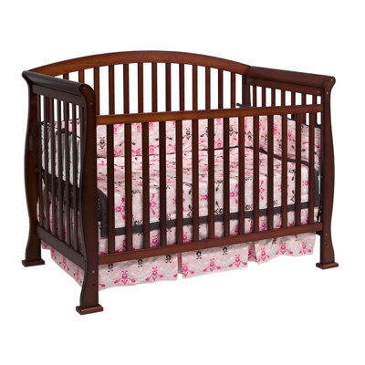 DaVinci Thompson Three Piece Convertible Crib Nursery Set  with Toddler Rail in Coffee