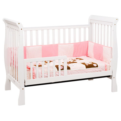 DaVinci Jamie Two Piece Convertible Crib Set in White