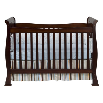 DaVinci Reagan 4-in-1 Convertible Crib with Toddler Rail in Coffee