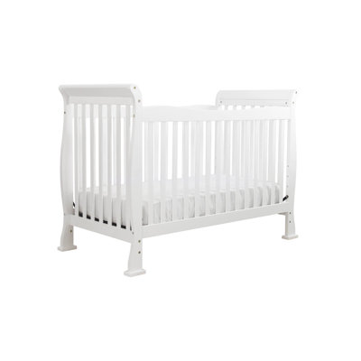 DaVinci Reagan 4-in-1 Convertible Crib with Toddler Rail in Cherry