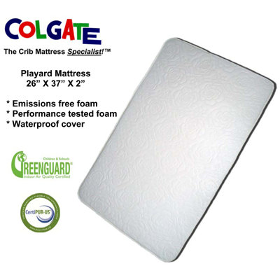 Colgate Playard Firm Foam Mattress