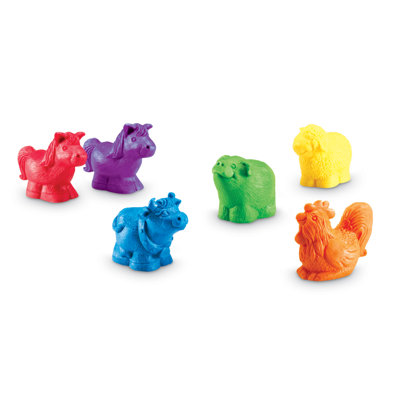 Learning Resources Jumbo Farm Counter (Set of 30)