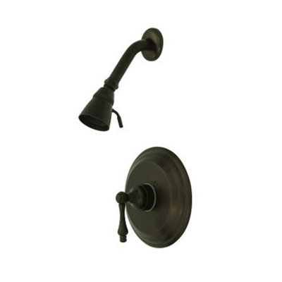 Elements of Design Vintage Thermostatic Pressure Balanced Shower Faucet with Metal Lever Handles