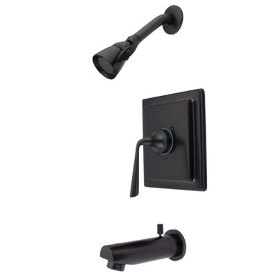 Elements of Design Volume Control Tub Shower Faucet Set