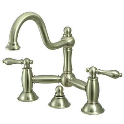 Elements of Design Cevterset Bathroom Faucet with Double Lever Handles
