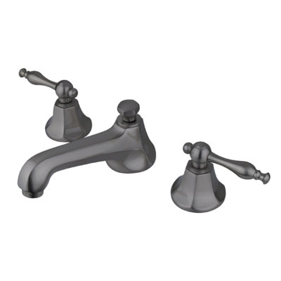 Elements of Design Metropolitan Widespread Bathroom Faucet with Double Lever Handles