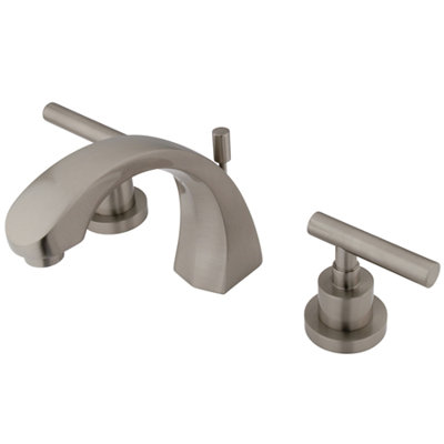 Elements of Design Tampa Widespread Bathroom Faucet with Double Lever Handles
