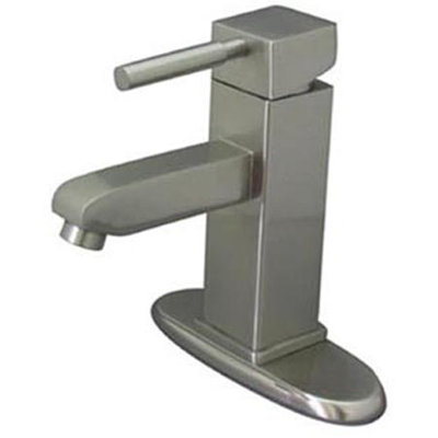 Elements of Design Nuvo Single Hole Bathroom Faucet with Single Lever Handle