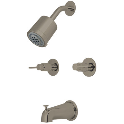 Elements of Design NuvoFusion Tub and Shower Faucet Double Handle