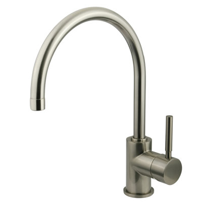 Elements of Design Concord Single Handle Single Hole Vessel Sink Faucet without Pop-Up and Plate