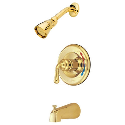 Elements of Design St. Charles Volume Control Tub and Shower Faucet Trim