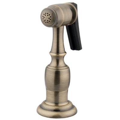Elements of Design Brass Kitchen Side Sprayer with Hose