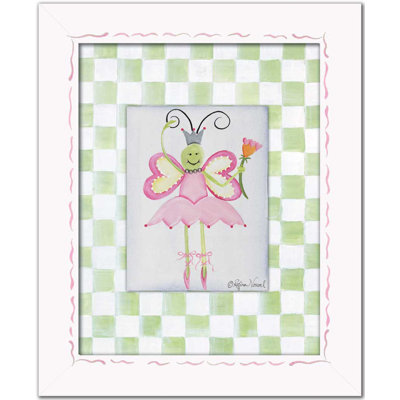 Doodlefish Ballerina Ballerina Framed Giclee Wall Art