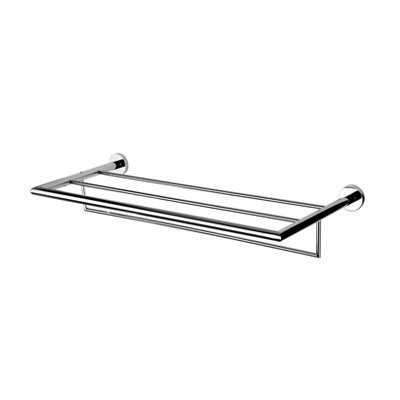 Geesa by Nameeks Nemox Bath Towel Shelf in Chrome