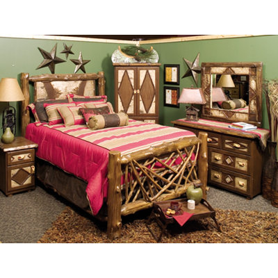 Click To Image : Adirondack Slat Bedroom Collection by Fireside Lodge Now