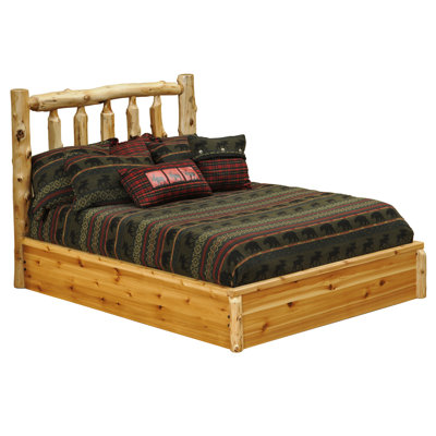 Click To Image : Cedar Platform Bed by Fireside Lodge Now