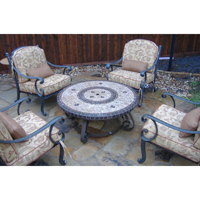 Sundance Southwest Traditional Style Fire Pit Table