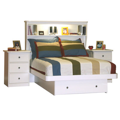 Sierra Full Storage Platform Bed by Berg Furniture -image