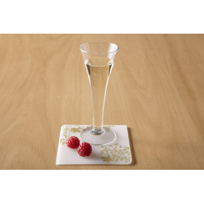 Modern-Twist Jardin Coaster Notz Filled on Clear Base