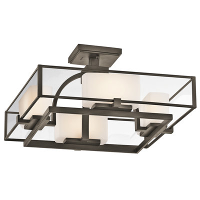 Kichler Isola 4 Light Semi Flush Mount