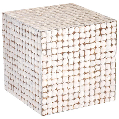 Jeffan Cocoa Cube Ottoman