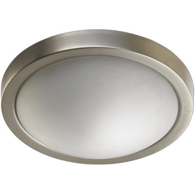 Quorum Two Light Flush Mount