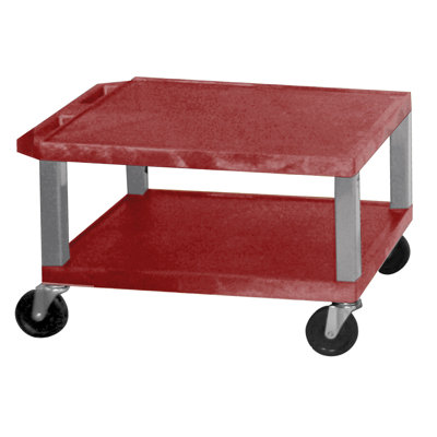 H. Wilson Company Tuffy 16" 2-Shelf Utility Cart