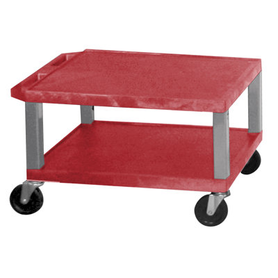 H. Wilson Company Tuffy 16" 2-Shelf Utility Cart