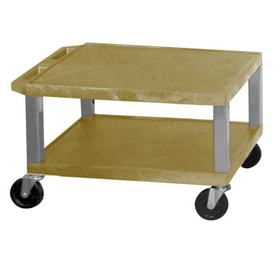 H. Wilson Company Tuffy 16" 2-Shelf Utility Cart
