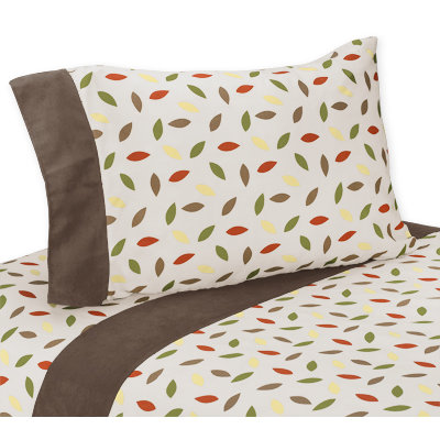 Sweet Jojo Designs Forest Friends Collection 3pc Full/Queen Bedding Set 