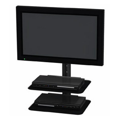 Eco-Mount by AVF Tilt and Turn TV Mount with AV Shelving (25 - 40" Screens)