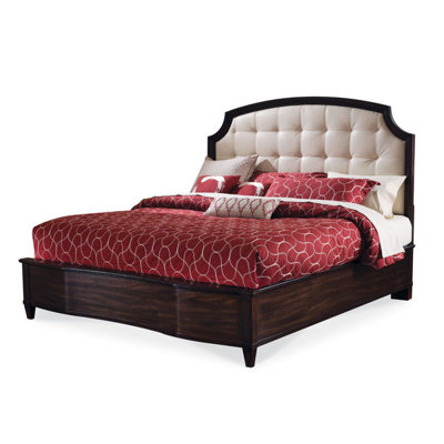 Intrigue Leather Panel Bed by A.R.T. -image