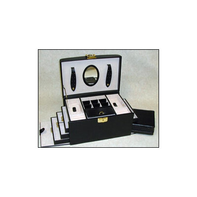 Ladies Classic Jewelry Box in Black