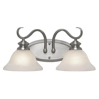 Lancaster Vanity Light in Pewter