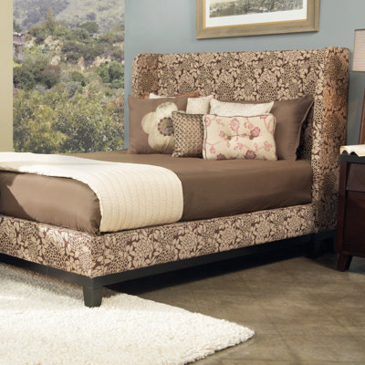 Click To Image : Marlowe Shelter Wingback Bed by angelo:HOME Now