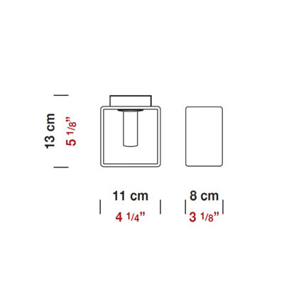 Zaneen Lighting Domino 1 Light Flush Mount