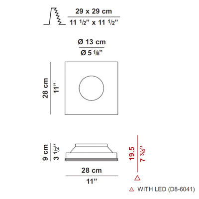 Zaneen Lighting Invisibili Recessed Adjustable LED SpotLight