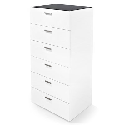 Jersey 6 Drawer Tall Dresser by Calligaris -image