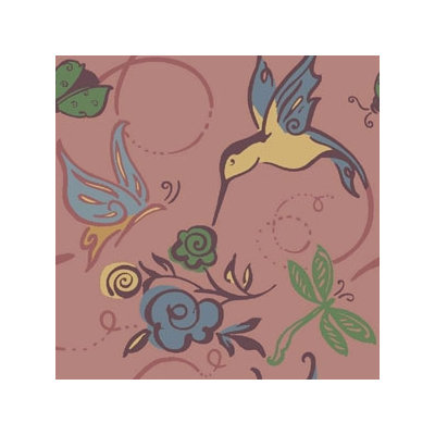 Joy Carpets Nature Rose Flights of Fantasy Novelty Rug