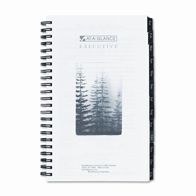 At-A-Glance Executive Fashion Weekly/Monthly Planner Refill, 4 5/8 x 8, 2013