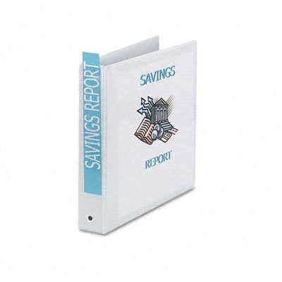 Avery Consumer Products Economy Reference View Binder, 1-1/2in Capacity, Black