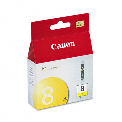 Canon CLI8Y (CLI-8) Ink Tank, Yellow                                                                                               