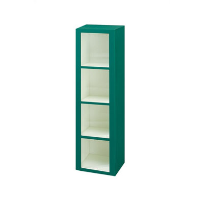 Lenox Plastic Lockers Plastic Cubby Locker - 4 Tier - 1 Section