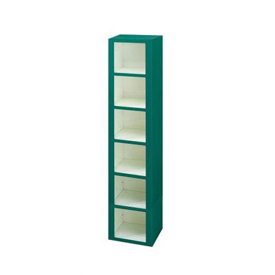 Lenox Plastic Lockers Plastic Cubby Locker - 6 Tier - 1 Section