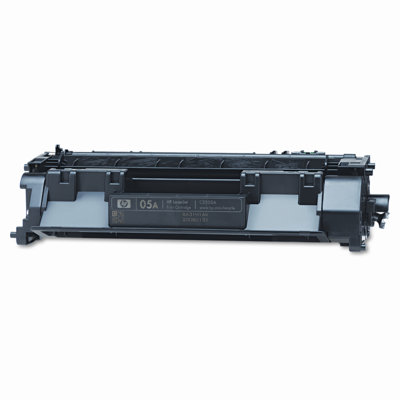 HP Ce505A (05A) Toner Cartridge, 2300 Page-Yield