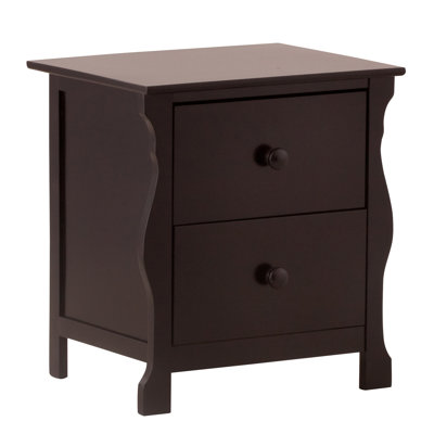 Storkcraft Carrara 2 Drawer Nightstand
