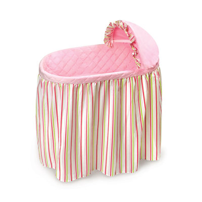 Badger Basket Embrace Bassinet with Bedding Set